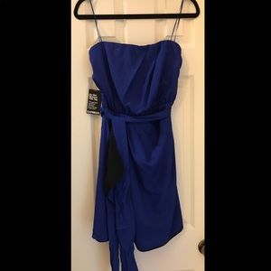 Express strapless short dress NWT